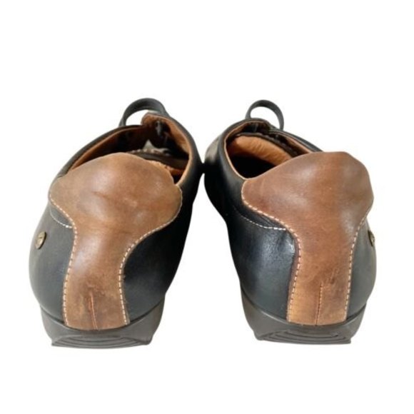 ❤️SOLD❤️ WOMENS PIKOLINOS BLACK AND BROWN LEATHER SNEAKER SZ 37 / US 6.5-7 - Picture 8 of 12